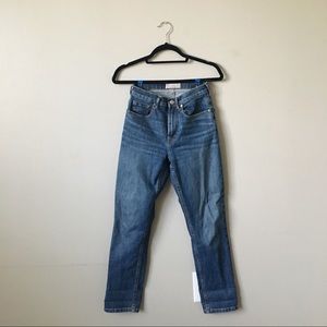 Everlane High Waist Straight Jeans Ankle
